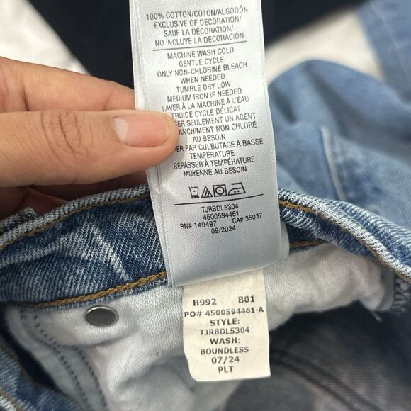 Joe's The Ryan Low Slung Oversized Baggy Jeans in Boundless in Size 23 Y2K VTG - Picture 15 of 15